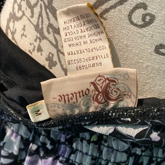 Roulette Blue and White Sleeveless Maxi Sundress - Picture 2 of 9